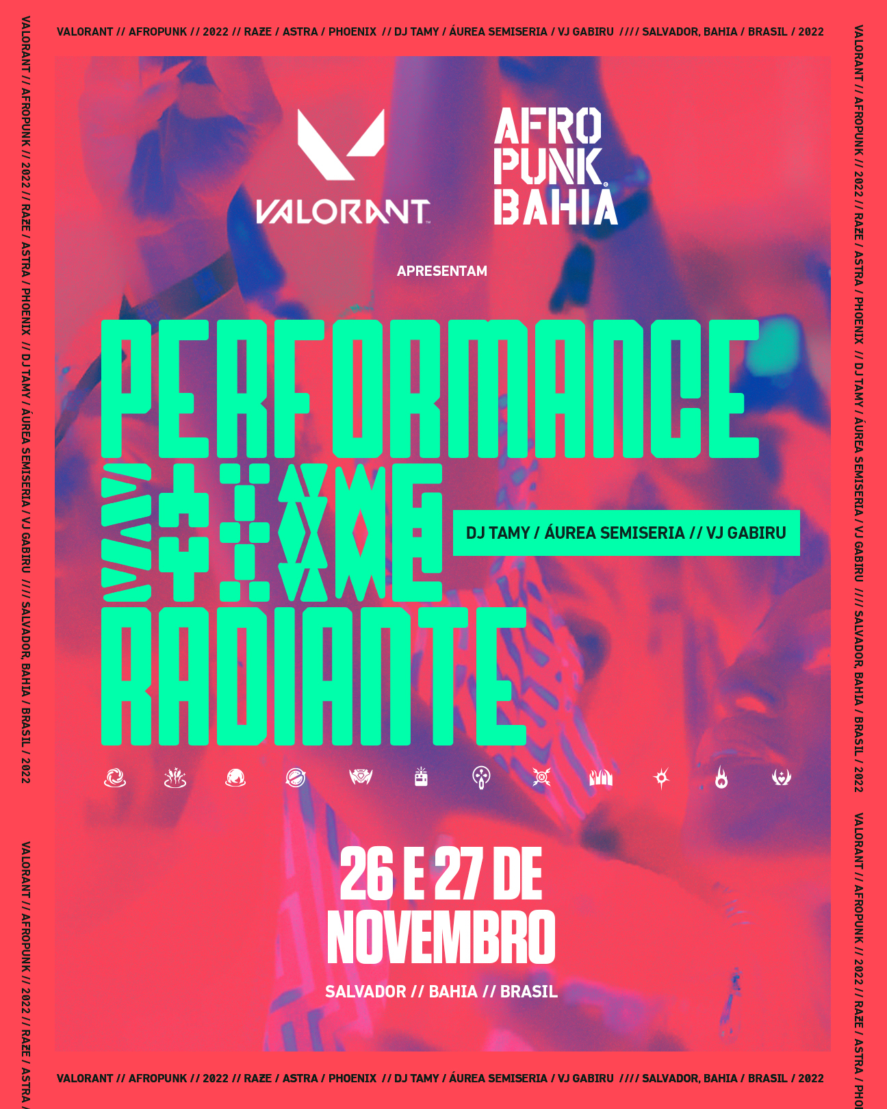 Riot Games leva ritmo e visual de VALORANT para o AFROPUNK Bahia 2022 -  Jornal A Cena